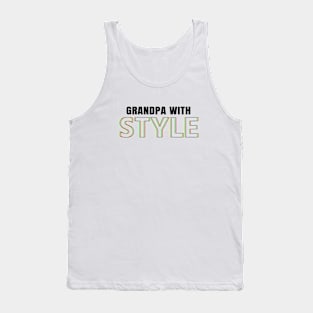 Grandpa With Style in white Tank Top